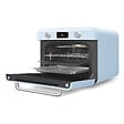 SMEG - Mini Four Combiné Vapeur 1800w Bleu Azur - COF01PBEU - vignette