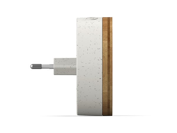 AVIDSEN - Carillon supplémentaire sans fil sans pile pour le carillon Bamboo - Bamboo Plus - Avidsen - 102499 - large