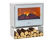 PURLINE - Cheminée électrique au sol avec étagère 2000 W - vignette