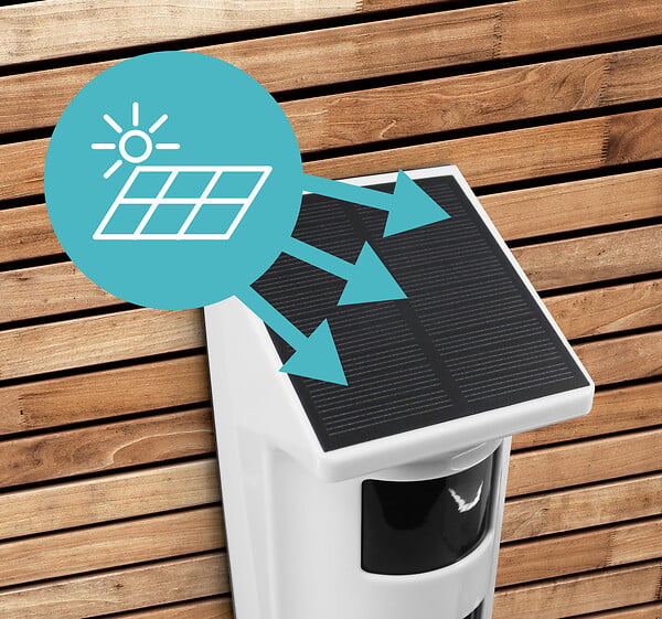 AVIDSEN - Détecteur d'intrusion extérieur solaire sirène 110 dB - Solar Guard - Avidsen - 100026 - large