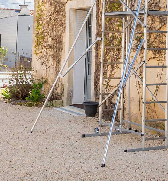 HAILO - Jambes de force pour échafaudage Hailo - large