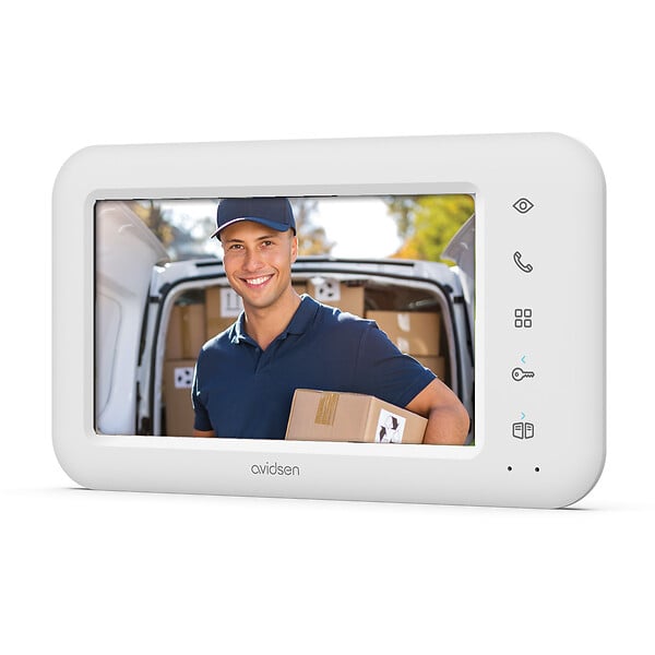 AVIDSEN - Visiophone filaire connecté AvidsenHome - Elia Smart 2 - Avidsen - 112302 - large