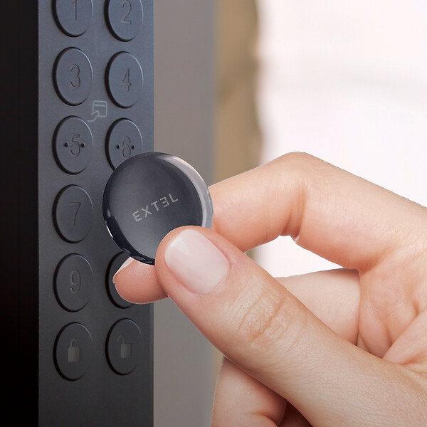 EXTEL - Badge supplémentaire pour clavier Extel Lock - Extel - 720102 - large