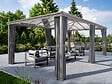 HESPERIDE - Pergola Belize en aluminium et polycarbonate 6 x 3,6 m - Hespéride - vignette