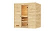 WEKA - Sauna d'intérieur VALIDA 2 GT avec poele 5.4kW- madrier 38mm - - vignette