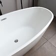 KIAMAMI VALENTINA - Baignoire Autoportante En Acrylique Blanc | Alexandra - vignette