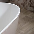 KIAMAMI VALENTINA - Baignoire Autoportante En Résine Beige | Rachele - vignette