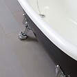 KIAMAMI VALENTINA - Baignoire Style Classique Blanche Et Noire | Romantica - vignette