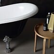KIAMAMI VALENTINA - Baignoire Style Classique Blanche Et Noire | Romantica - vignette