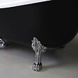 KIAMAMI VALENTINA - Baignoire Style Classique Blanche Et Noire | Romantica - vignette
