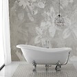 KIAMAMI VALENTINA - Baignoire Îlot Style Classique Sur Pieds Argentés | Romantica - vignette