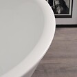 KIAMAMI VALENTINA - Baignoire Autoportante En Acrylique Blanc 180 Cm | Allegra - vignette