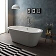 KIAMAMI VALENTINA - Baignoire Autoportante En Acrylique Blanc | Cynderella - vignette