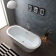 KIAMAMI VALENTINA - Baignoire Autoportante En Acrylique Blanc | Cynderella - vignette