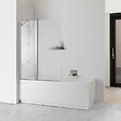 KIAMAMI VALENTINA - Pare-Baignoire Double Transparent 6 Mm | Giada - vignette