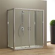 KIAMAMI VALENTINA - Cabine De Douche 170X80 Cm Pour Remplacement De Baignoire | Giada - vignette