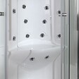 KIAMAMI VALENTINA - Cabine De Douche Multifonction 70X110 Droite Avec Bain- Vapeur | Iride - vignette