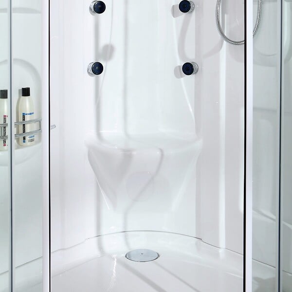 KIAMAMI VALENTINA - Cabine De Douche 90X90 Avec Hydromassage Et Bain-Vapeur | Vesuvio - large