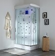 KIAMAMI VALENTINA - Cabine De Douche Multifonction 70X110 Gauche Avec Bain-Vapeur | Iride - vignette