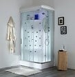 KIAMAMI VALENTINA - Cabine Box De Douche Hydromassage 70X90 Sx Avec Bain-Vapeur | Iride - vignette