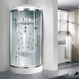 KIAMAMI VALENTINA - Cabine De Douche Hydromassage Et Bain-Vapeur 90 D’Angle | Iride - vignette