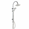 KIAMAMI VALENTINA - Colonne De Douche Avec Pommeau Fixe Et Douchette De Forme Carrée - vignette