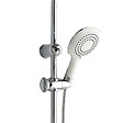 KIAMAMI VALENTINA - Colonne De Douche Avec Pommeau Fixe Et Douchette De Forme Carrée - vignette