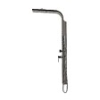 KIAMAMI VALENTINA - Panneau De Douche En Acier Inoxydable 304 Brossé H 125Cm - vignette