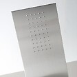 KIAMAMI VALENTINA - Panneau De Douche Chromé Avec Hydromassage Et Pommeau De Douche À Pluie - vignette