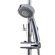KIAMAMI VALENTINA - Colonne De Douche En Laiton Chromé Avec Douche De Tête Et Douchette À Main - vignette