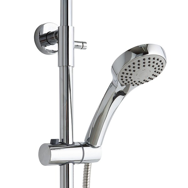 KIAMAMI VALENTINA - Colonne De Douche Avec Douchette Et Pommeau Fixe Ronde - large