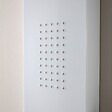 KIAMAMI VALENTINA - Panneau De Douche En Aluminium Blanc Avec Pommeau Et Hydromassage - vignette