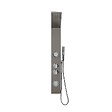 KIAMAMI VALENTINA - Panneau De Douche Avec Jets Hydromassants Design Rond - vignette