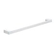 KIAMAMI VALENTINA - Porte-Serviettes 60 Cm Blanc Mat Laiton Chromé - Fixation Avec Vis Incluses | Giacinto - vignette