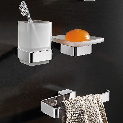 KIAMAMI VALENTINA - Porte-Serviettes De Bain Design Carré Moderne | Senator - large