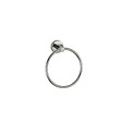 KIAMAMI VALENTINA - Porte-Serviettes Annulaire Poli En Acier Aisi 304 - Fixation Avec Vis Incluses | Loto - vignette