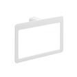 KIAMAMI VALENTINA - Porte-Serviettes Mural En Forme D'anneau Blanc Mat | Giacinto - vignette