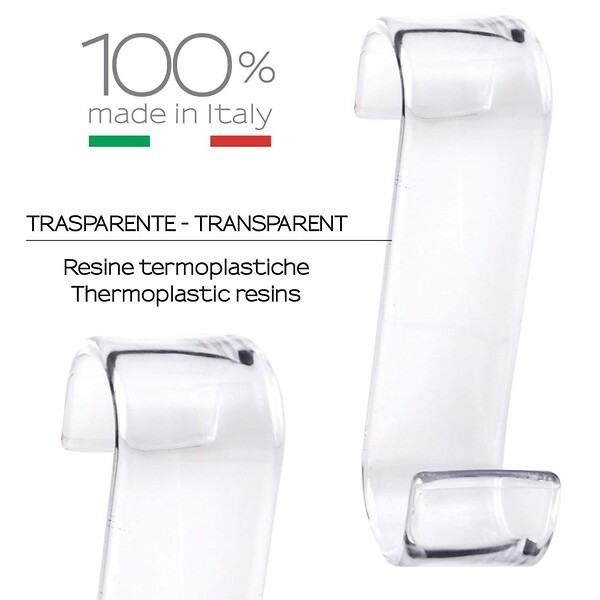 KIAMAMI VALENTINA - Jeu De 2 Supports Transparents Pour Radiateurs | Merlino - large