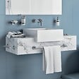 KIAMAMI VALENTINA - Porte-Serviettes 30Cm En Acier Inoxydable Chromé Poli | Loto - vignette