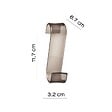KIAMAMI VALENTINA - Porte-Manteau Pour Radiateur Moka Transparent | Merlino - vignette