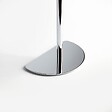 KIAMAMI VALENTINA - Porte-Serviettes Chromé À 2 Bras Avec Base En Demi-Lune - vignette