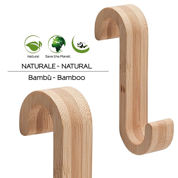 KIAMAMI VALENTINA - Cintre En Bois Naturel | Merlino - large