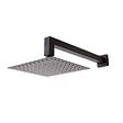 KIAMAMI VALENTINA - Set De Douche Complet: Pomme Haute, Support Mural, Ensemble De Douche En Noir Mat - vignette