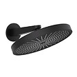 SWISS AQUA TECHNOLOGIES - Swiss Aqua Technologies Douche de tête mural 1 jet avec bras de douche, diamètre 30 cm, noir mat (SATBSHS81SETC) - vignette