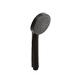 KIAMAMI VALENTINA - Pomme De Douche Ronde En Abs Noir Mat - vignette