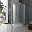 KIAMAMI VALENTINA - Cabine De Douche Angulaire 80X80 6 Mm Verre Opaque | Giada - vignette