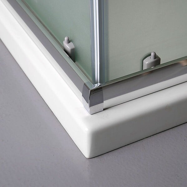 KIAMAMI VALENTINA - Cabine De Douche Rectangulaire 90X70 Satin 6Mm Coulissante | Giada - large