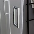 KIAMAMI VALENTINA - Cabine De Douche D'angle Coulissante 70X100 Cm Cristal Transparent | Luna - vignette