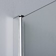 KIAMAMI VALENTINA - Paroi Pour Douche À L'italienne Walk-In 90 Cm Pour Receveur De Douche Ou A Fil De Sol - vignette