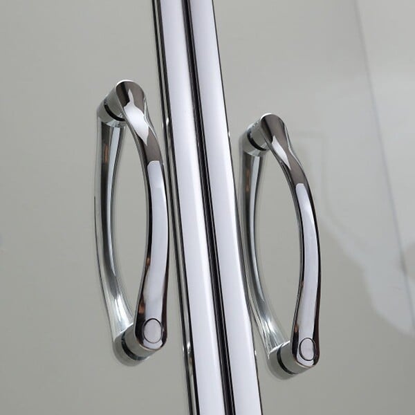 KIAMAMI VALENTINA - Porte De Douche Coulissante Grande En Niche 180 Cm Giada  - large